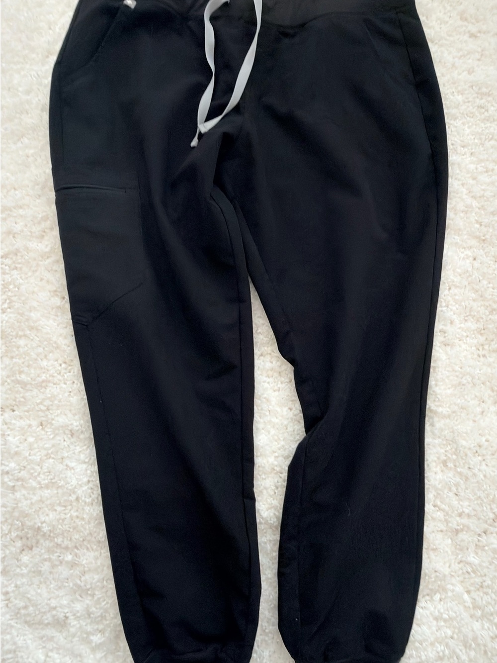 FIGS Women’s Zamora Black Jogger Pants -Size XL